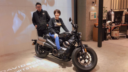 スポーツスターS 現車を見てきました!