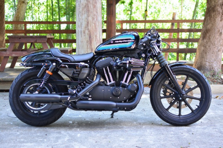 お値打ち中古車情報! XL1200NS純正セパハン&バックステップ仕様車