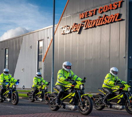 HARLEY-DAVIDSON® CREATES THIN GREEN LINE COP26