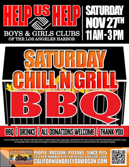 Chill N Grill - Boys & Girls Club 11/27