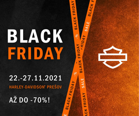 Extra výhodné nákupy 22.-27. novembra v Harley-Davidson® Prešov