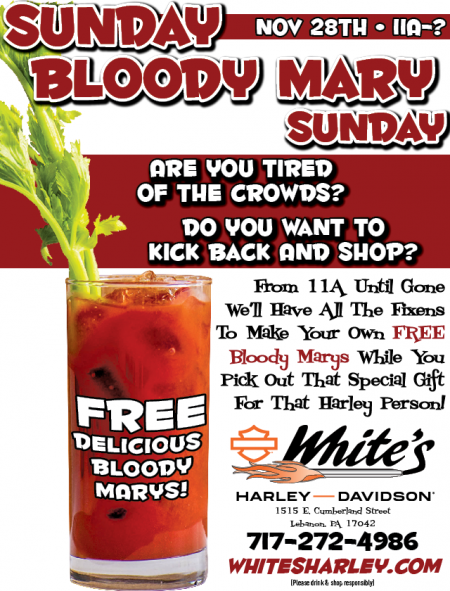 Sunday Bloody Mary Sunday