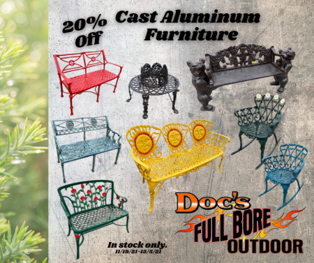 Cast Aluminum Furniture Sale