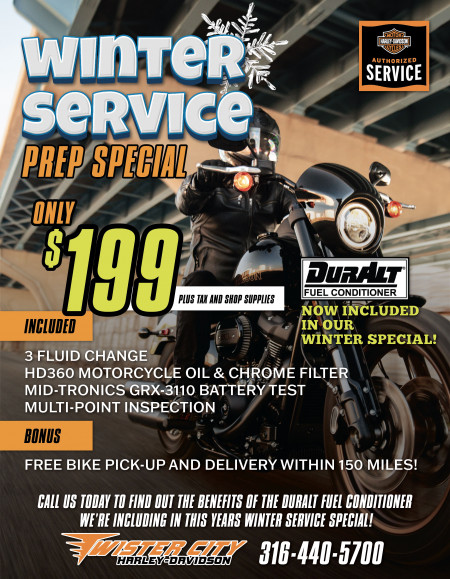 Winter Service Prep Special