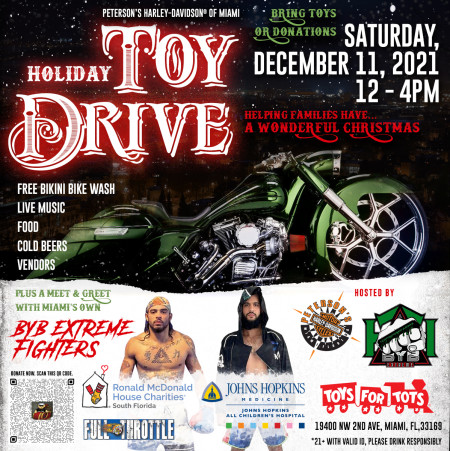 HOLIDAY TOY DRIVE!