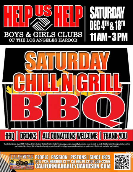 Chill N Grill - Boys & Girls Club 12/4 & 12/18