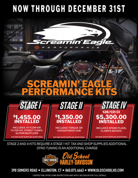 Screamin' Eagle Installed Kits!