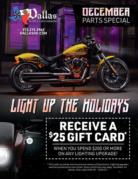 December Parts Special - Light Up the Holidays