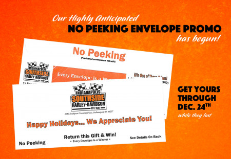 No Peeking Envelope Promo
