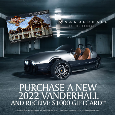 Vanderhall Gift Card Promo!