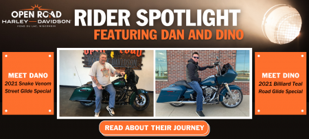 Rider Spotlight: Dan and Dino