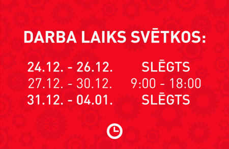 Darba laiks svētkos