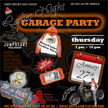 Ladies Night Garage Party