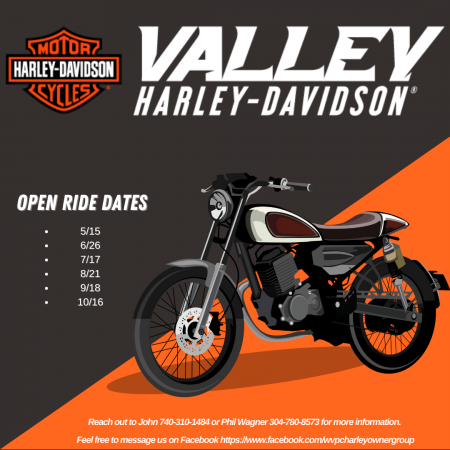 Valley Harley-Davidson® Open Rides