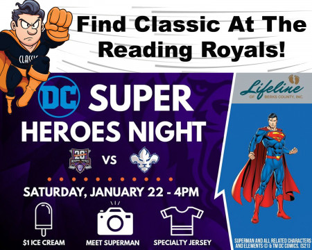 Find Classic at the Reading Royals