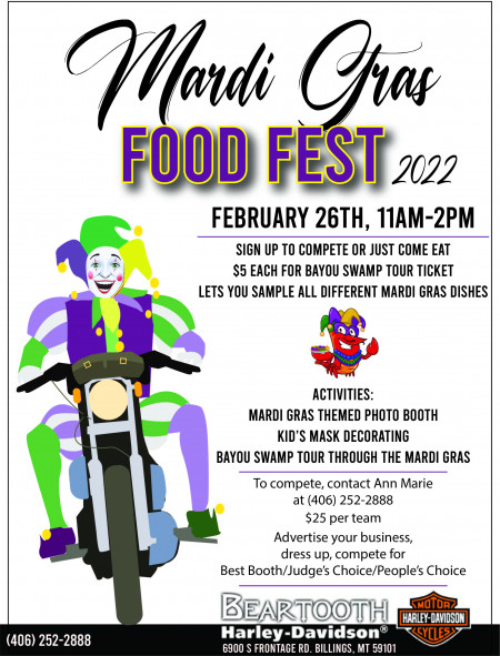 Mardi Gras Food Fest 2022!