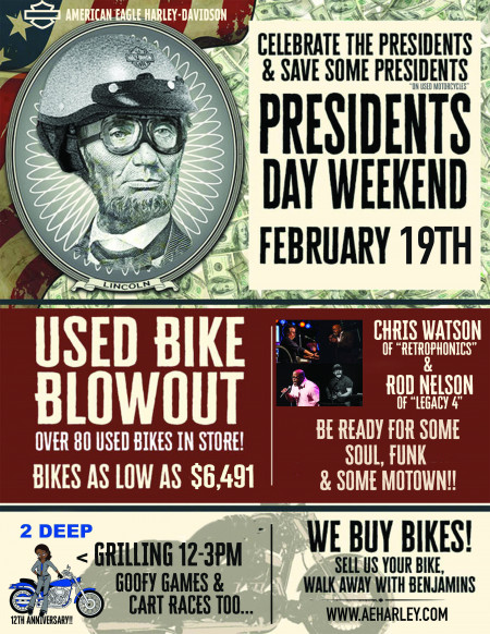 Presidents Day, American Eagle Style!!