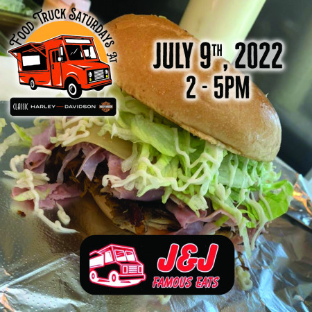 J & J Famous Eats Food Truck Saturdays @ Classic Harley-Davidson