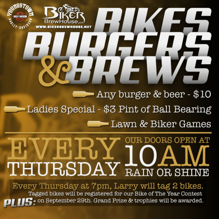 Biker BrewHouse Bike Night