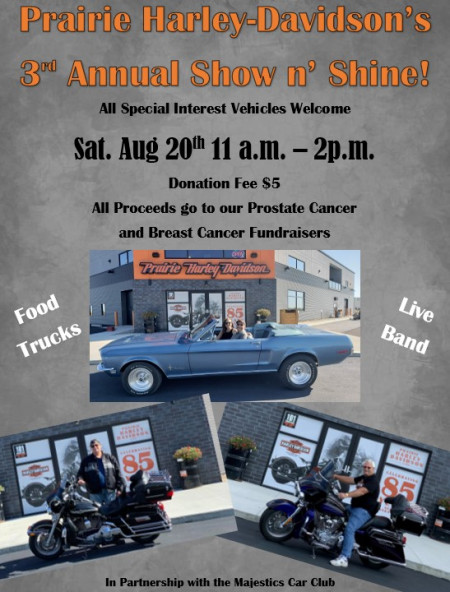 3rd Annual Prairie Harley-Davidson Show n' Shine