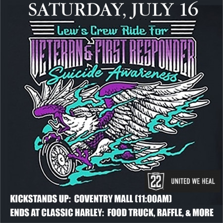 Lew's Crew Ride for Veteran & First Responder Suicide Awareness