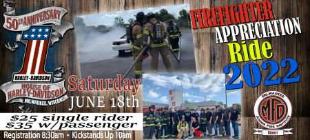 Firefighter Appreciation Ride 2022