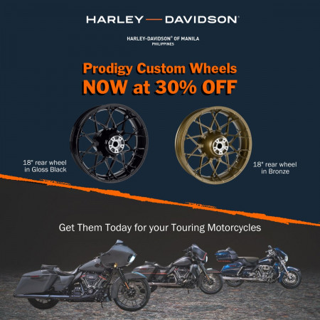 H-D Prodigy Custom Wheels on SALE!