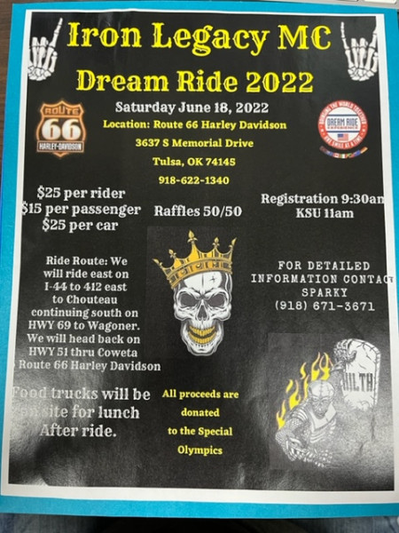 Iron Legacy MC Dream Ride 2022