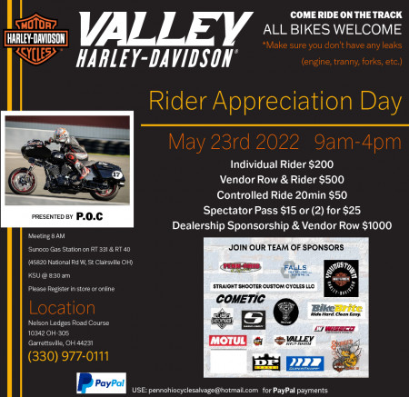 Rider Appreciation Day