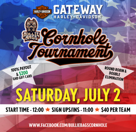 Corn Hole Tourney at Gateway Harley-Davidson®