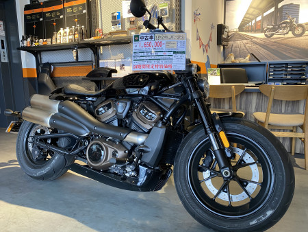 GW期間限定スペシャルプライスSPORTSTER S展示中!