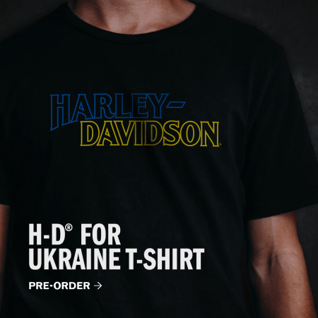 Pre-orders now available for exclusive H-D for Ukraine t-shirts