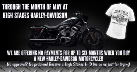No Payments for Up to 6 Months!