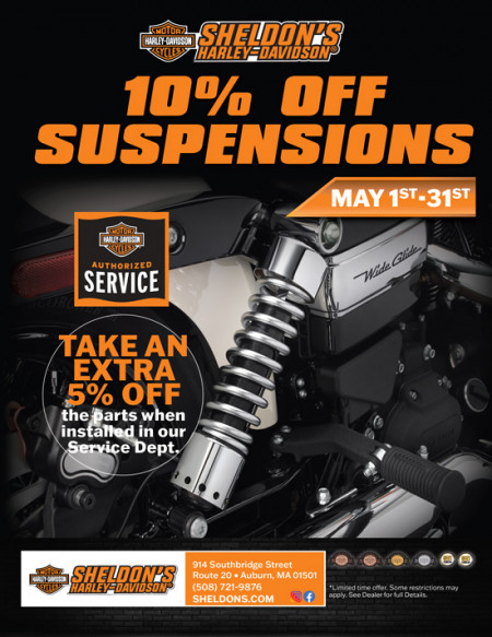 10% Off Suspensions