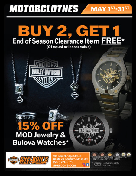 Motorclothes May 2022 Promos