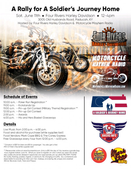 A Rally for A Soldier's Journey Home