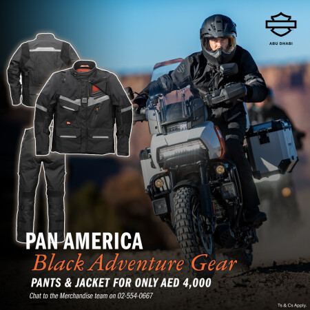 Pan America Black Adventure Gear Special