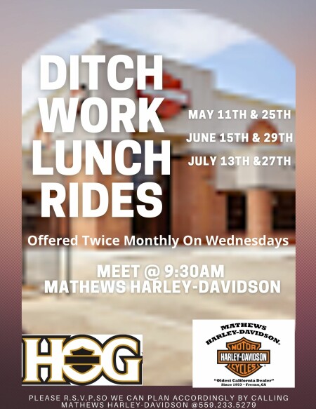 DITCH WORK RIDE