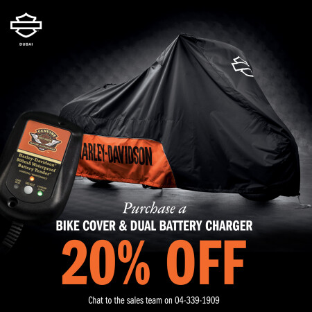 Bike Cover and Battery Tender Promotion