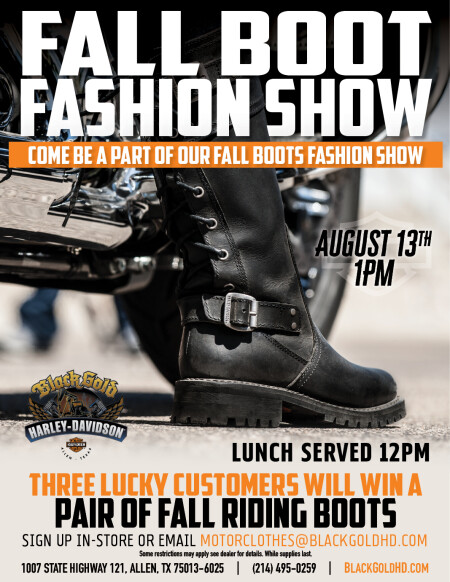 Fall Boot and Fashion Show