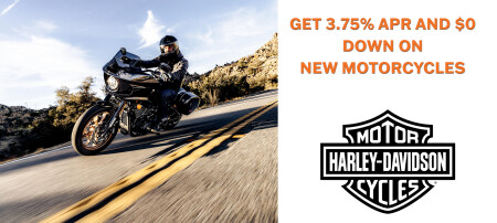 High Country Harley-Davidson® - New Bikes with 3.75% APR and $0 Down Payment