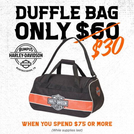 Duffle Bag Promotion