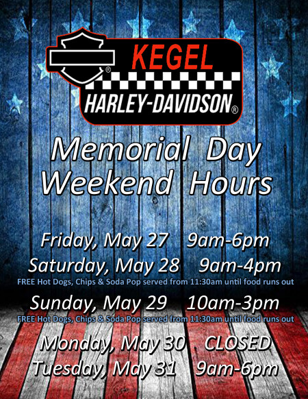 Memorial Day Weekend 2022 Hours
