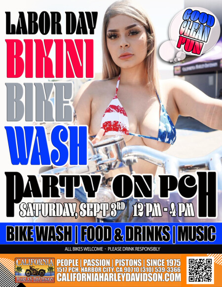 Labor Day Bikini Bike Wash