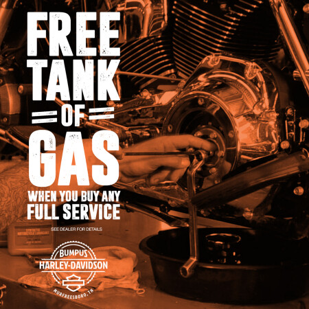 FREE GAS with Full Service