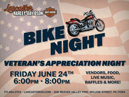 Bike Night - Veteran's Appreciation Night