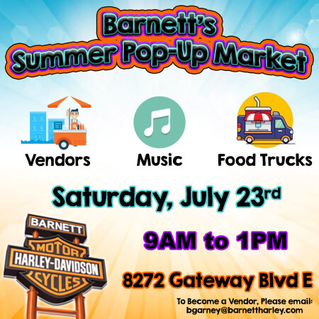 Barnett's Summer Pop-Up Market