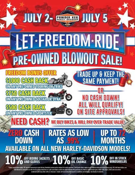 Let Freedom Ride Fourth of July Open House