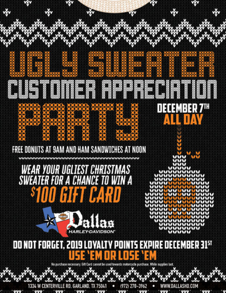 Ugly Christmas Sweater Party!