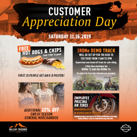 Customer Appreciation Day!